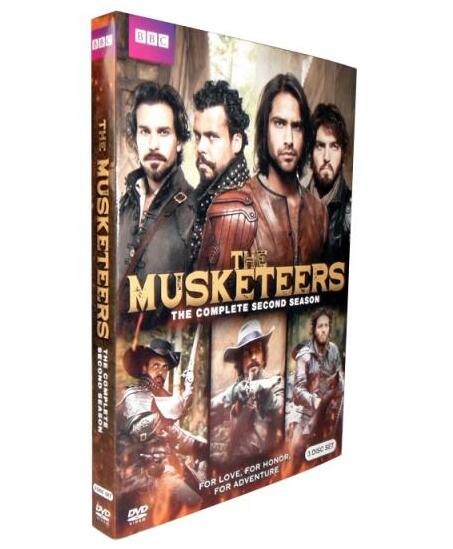 The Musketeers Season 2 DVD Box Set - Click Image to Close